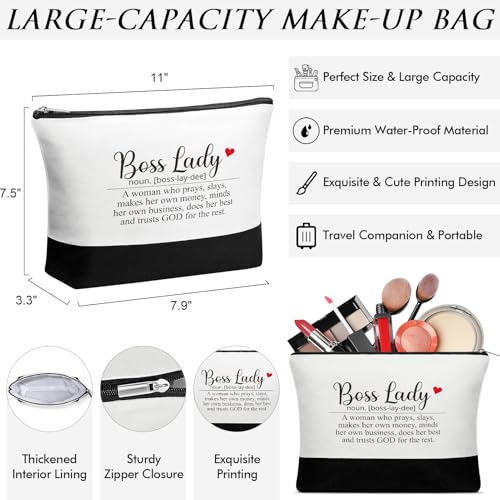 Canvas Tote Bag & Makeup Bag Gift Set D683096