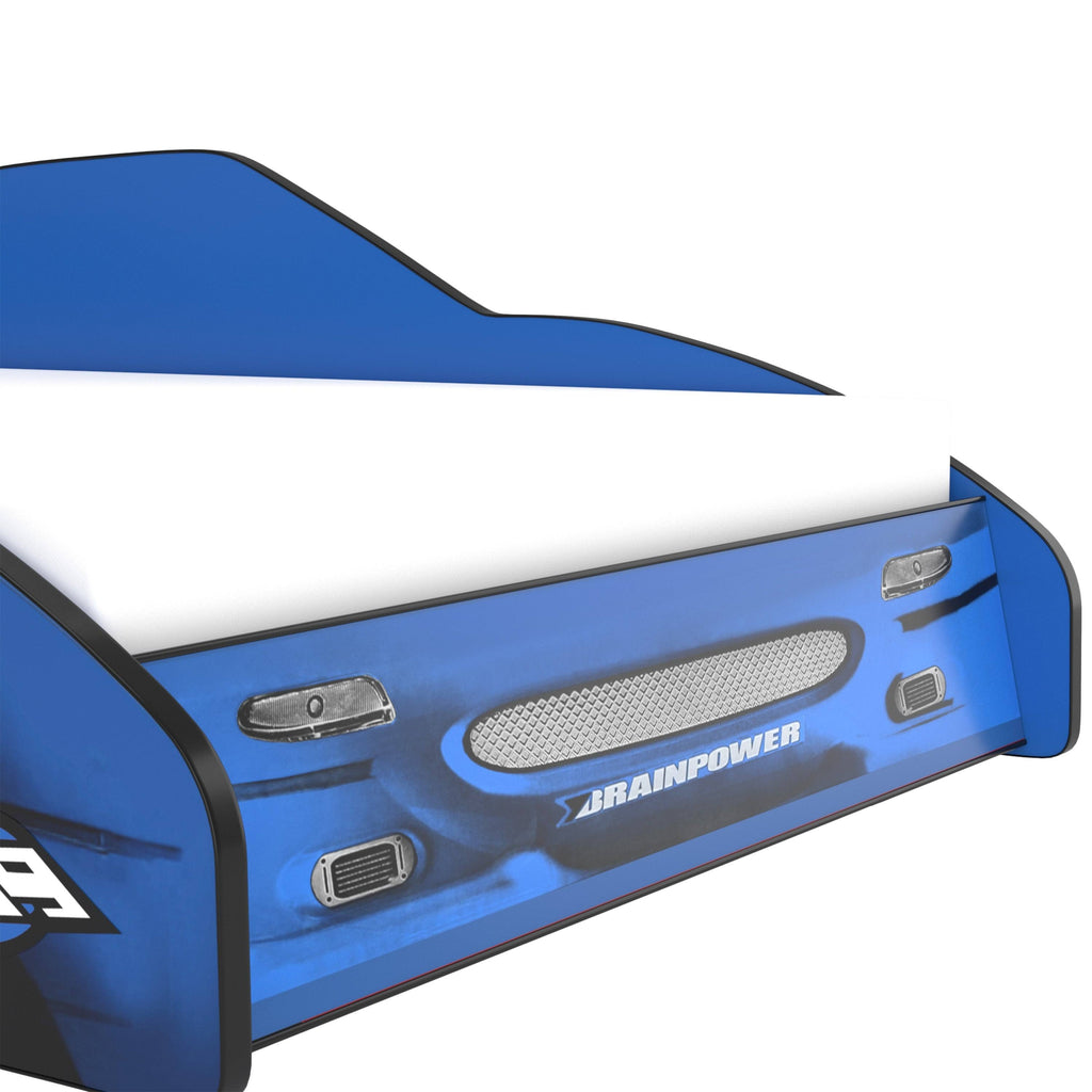 Blue Race Car Youth Bed S551906