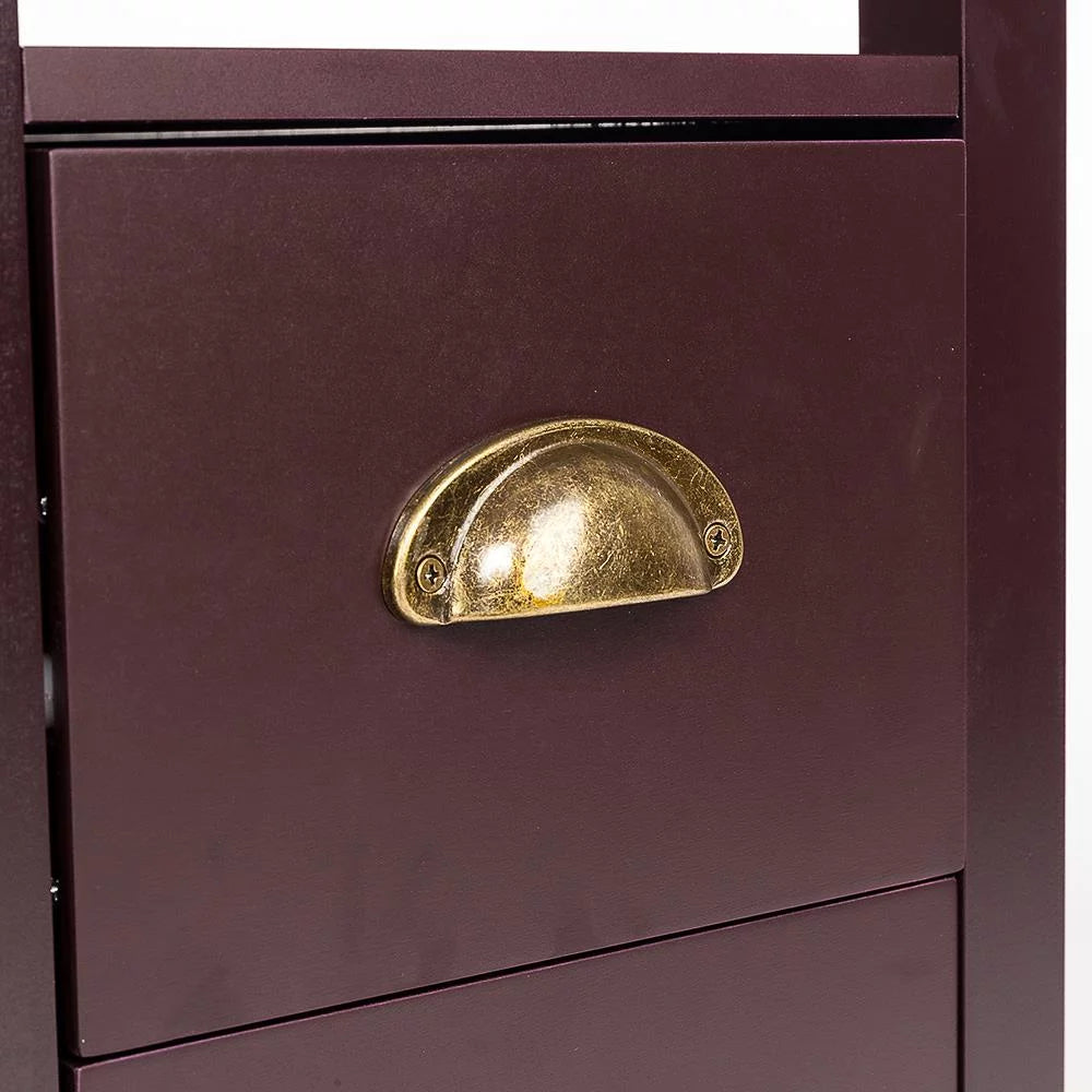 Brown Narrow End Table Y58449