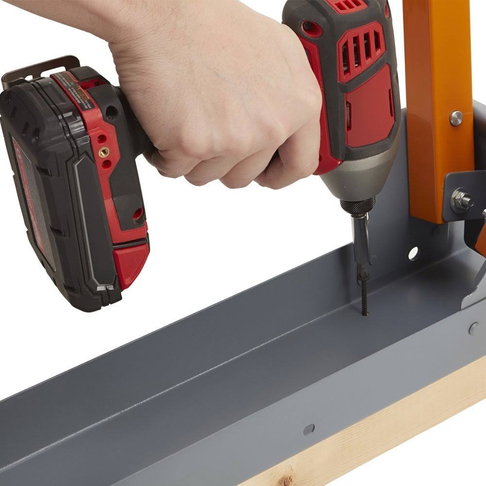 Folding Sawhorse Pair, 33-inch Tall N5409