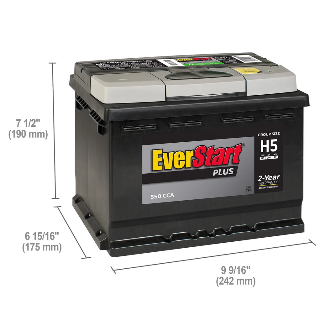 Lead Acid Automotive Battery 12 Volt 550 CCA C4032