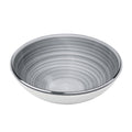 L Bowl Twist Sky Grey D695