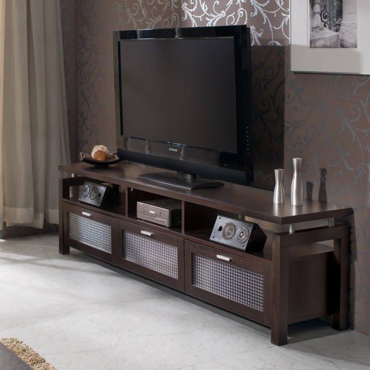 Espresso Wood TV Console R4781