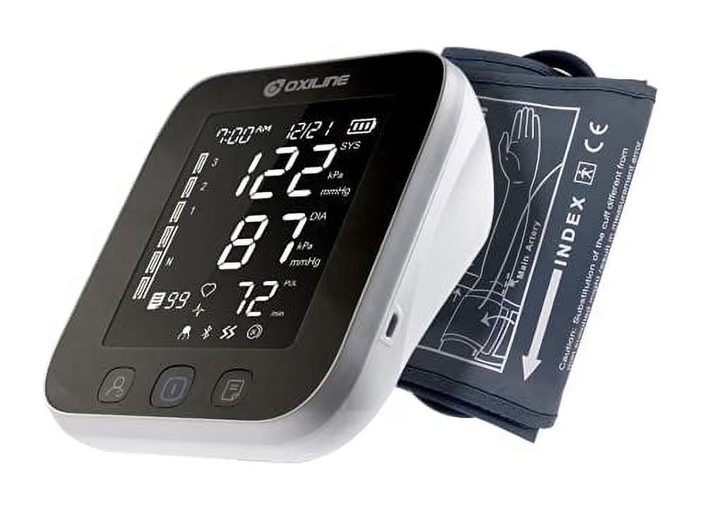 Automatic Upper Arm Blood Pressure Cuff Kit with Carrying Case M2514