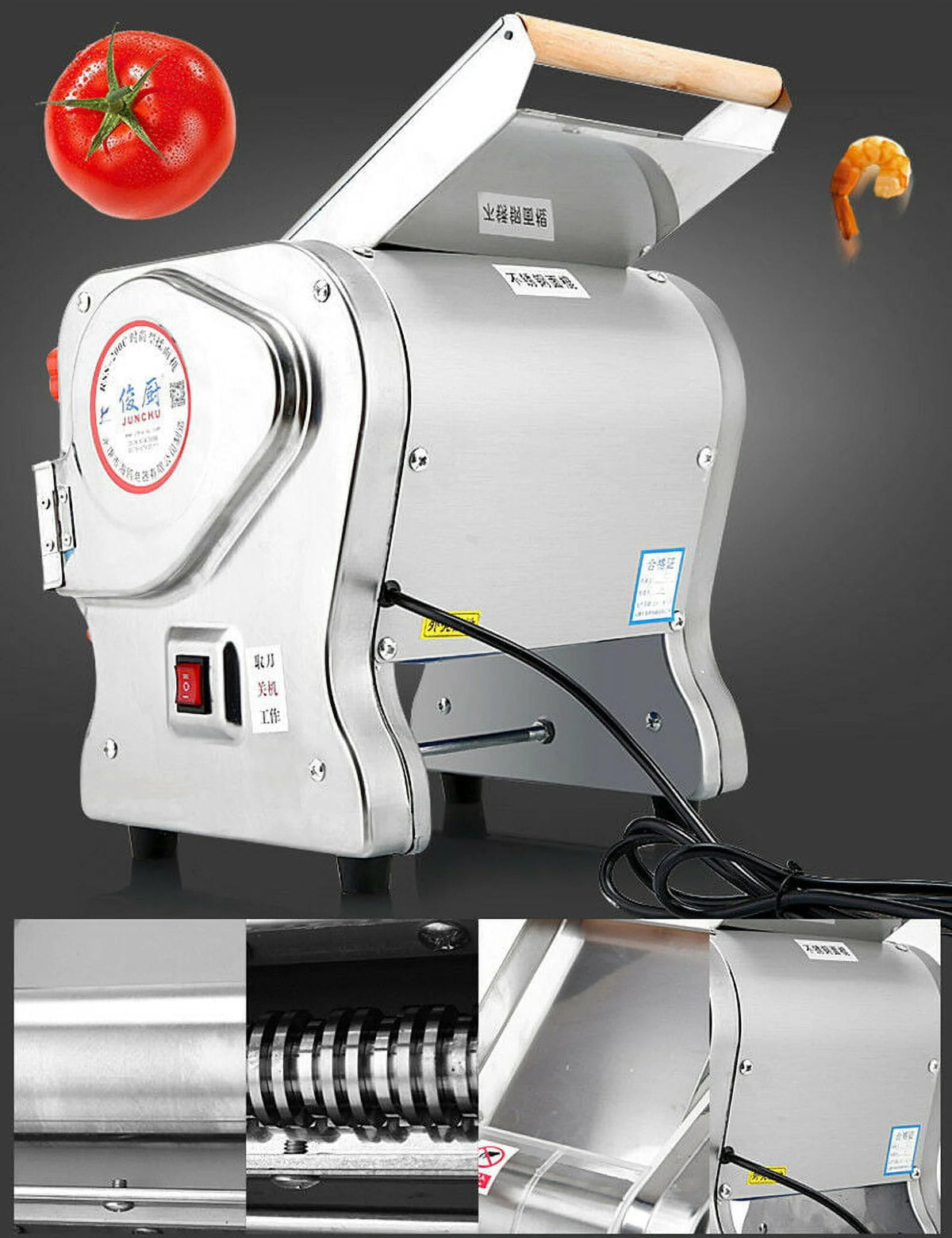 110V Electric Pasta Press Maker Noodles Machine S10632