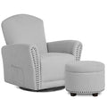 Swivel Glider with Ottoman T183