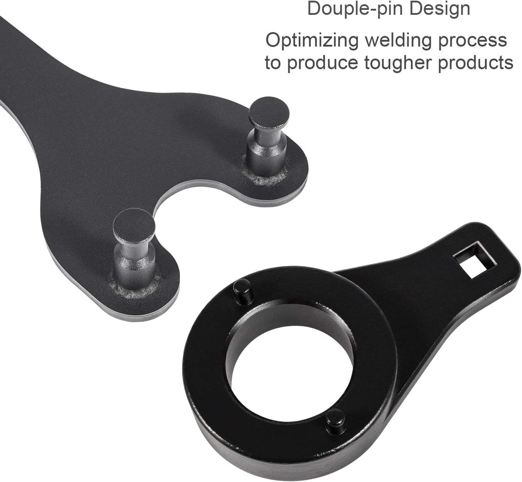 Harmonic Damper Pulley Holding Tool & Crankshaft Pulley Holder, Pack of 2 H644636