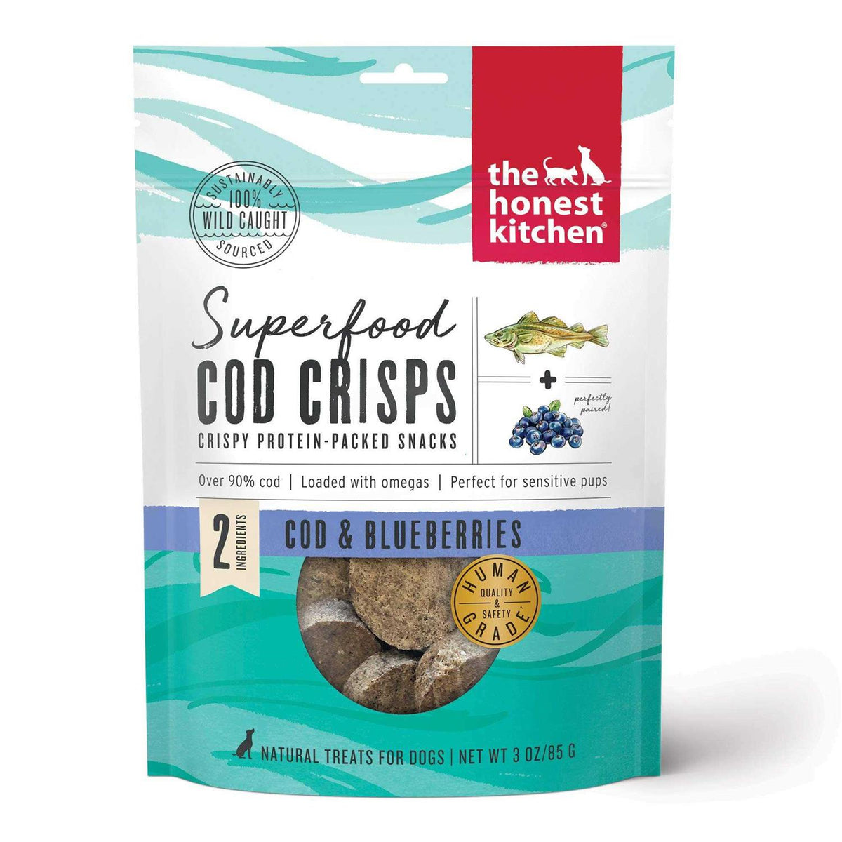 Dog Treats Superfood Cod Crisps E846460