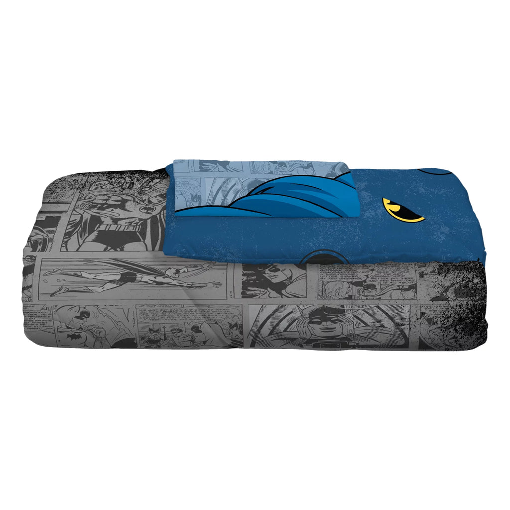 Kids Comforter and Pillowcase 2-Piece Set Twin/Full Reversible H1577