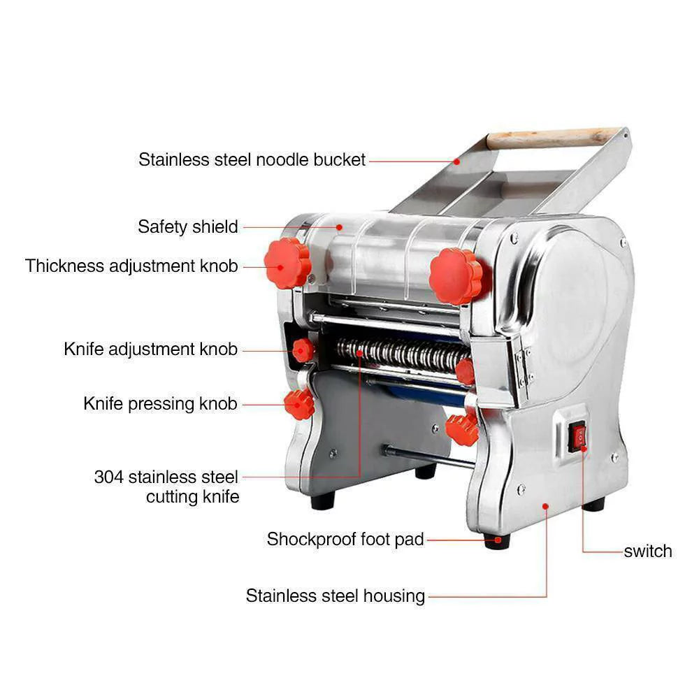 110V Electric Pasta Press Maker Noodles Machine S10632