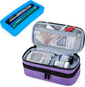 2 Layers Insulin Case with Ice Pack, Purple L68843