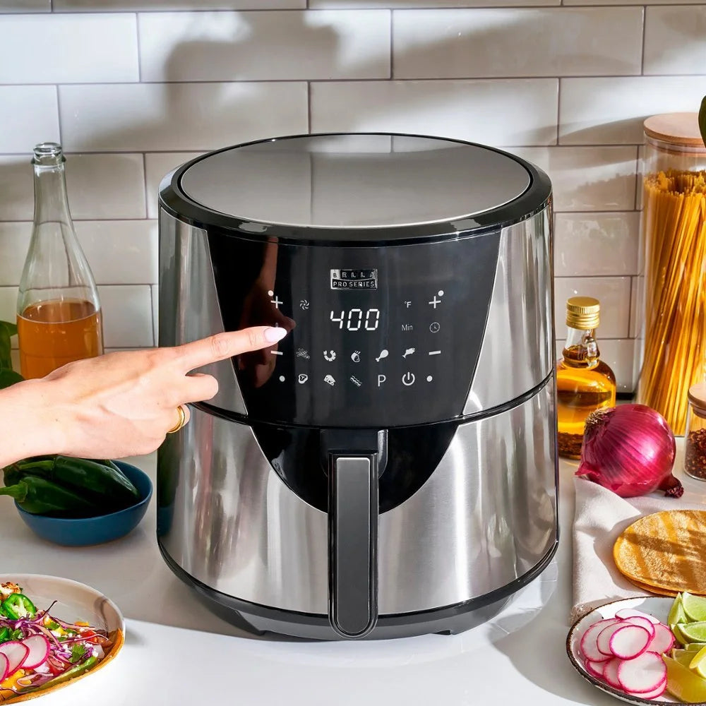 Stainless Steel Digital Air Fryer S8596
