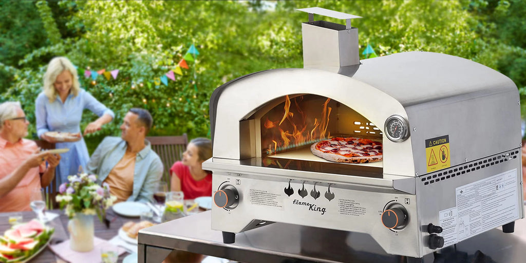 Propane Pizza Oven with 13 inch Pizza Stone Z554
