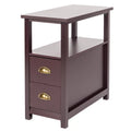 Brown Narrow End Table Y58449