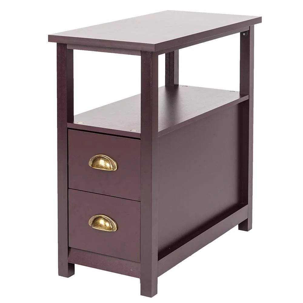Brown Narrow End Table Y58449
