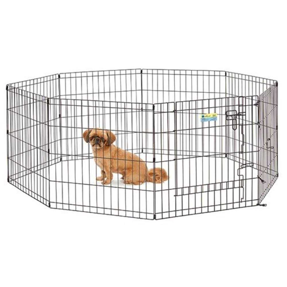 Contour Exercise Pen with Door for Dogs X827