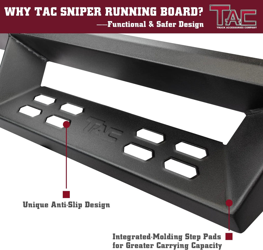 Running Boards 4" Drop Side Steps Nerf Bars 2pcs N3397