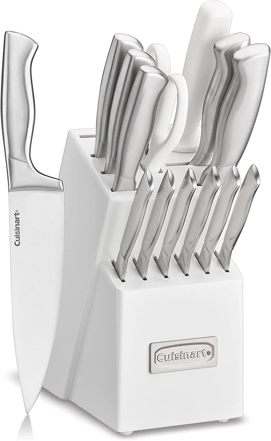 15 Piece Stainless Steel Knife Block Set Y9779