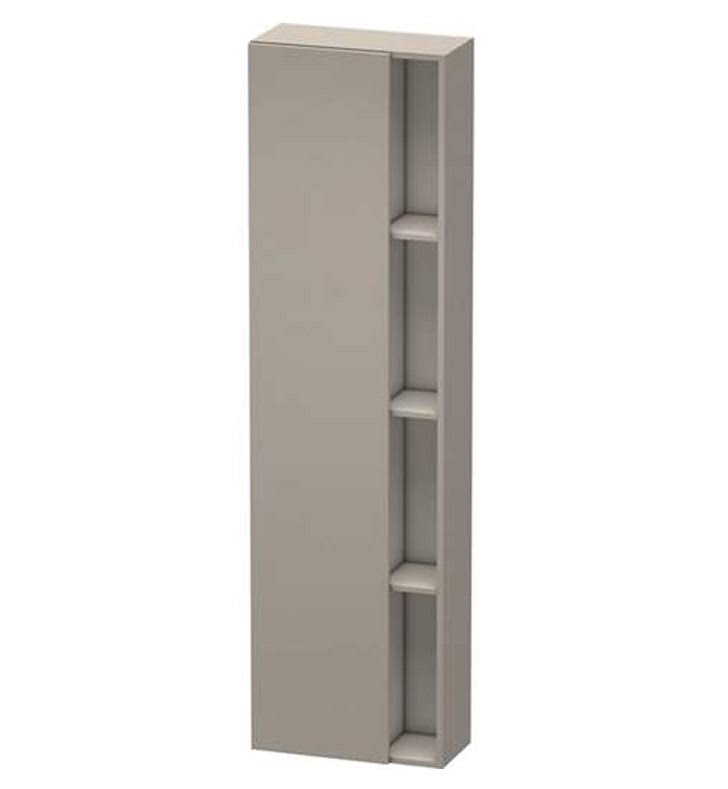 Bi-Color Natural Walnut Tall Cabinet E3577