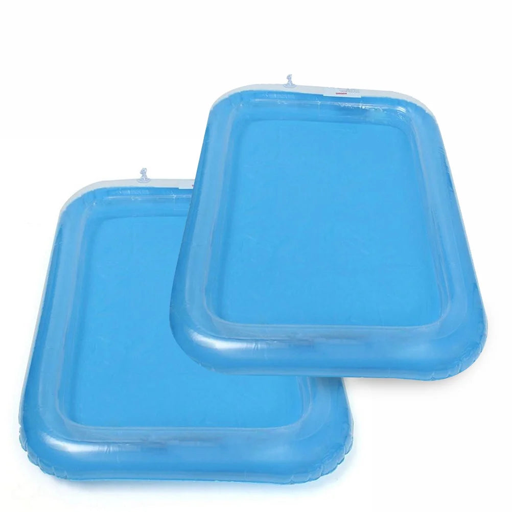 Blue Inflatable Sandbox Play Sand Toy Tray N196