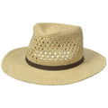 Crocheted Raffia Outback Hat H587558