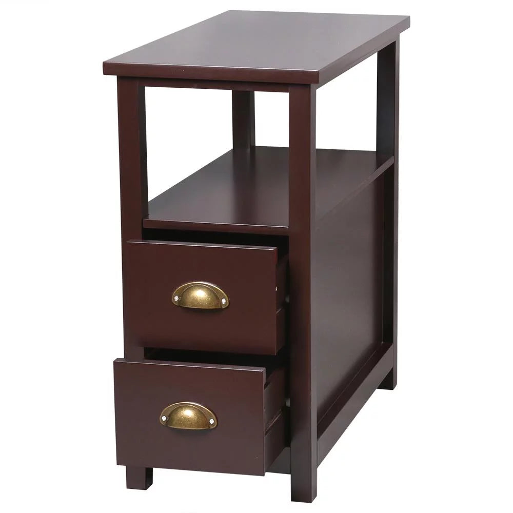 Brown Narrow End Table Y58449