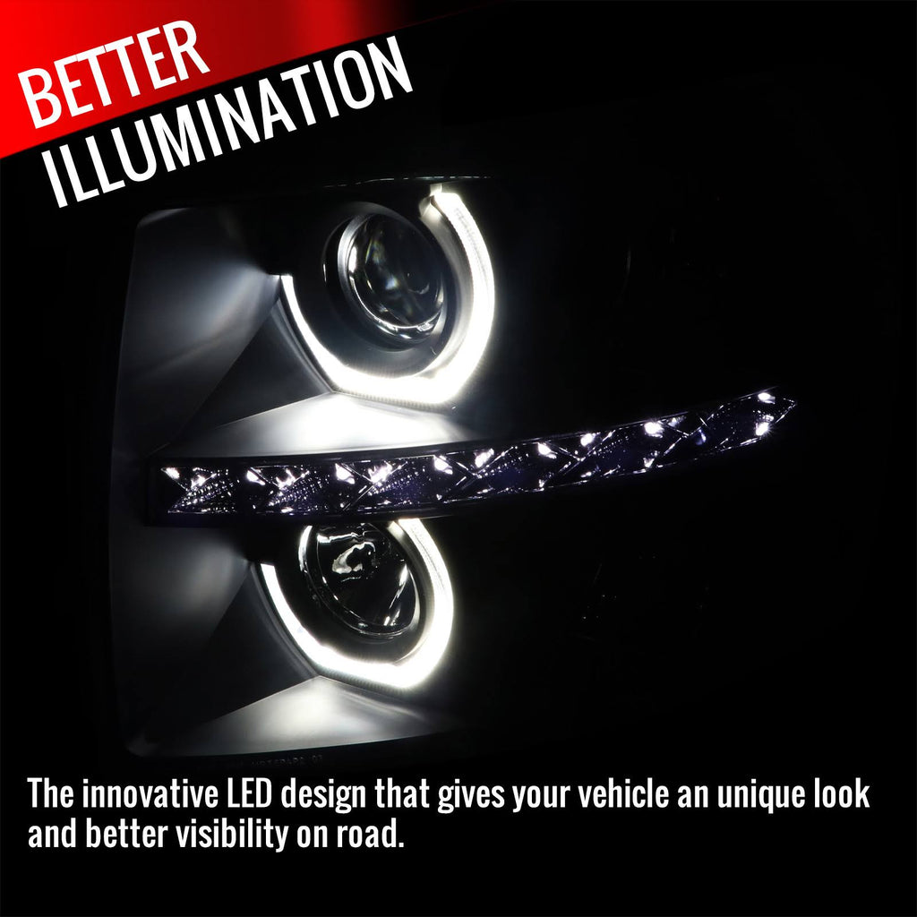 Black Projector Headlights R87190