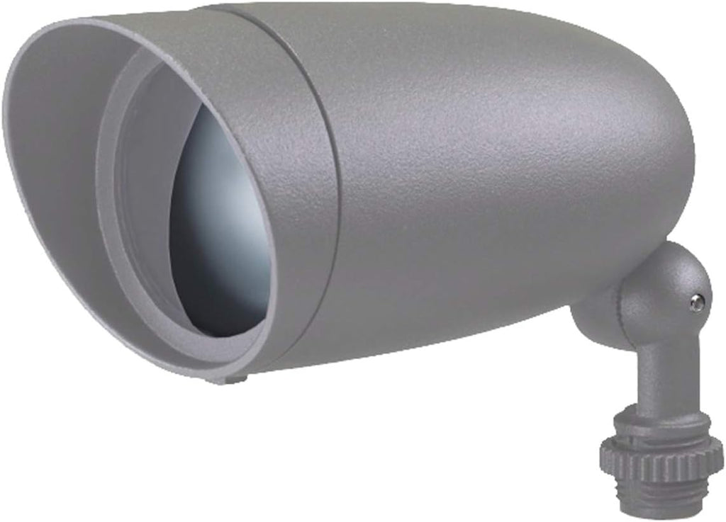 12.2-Inch LED Landscape Floodlight, 12W, 3000K, Light Gray D924987