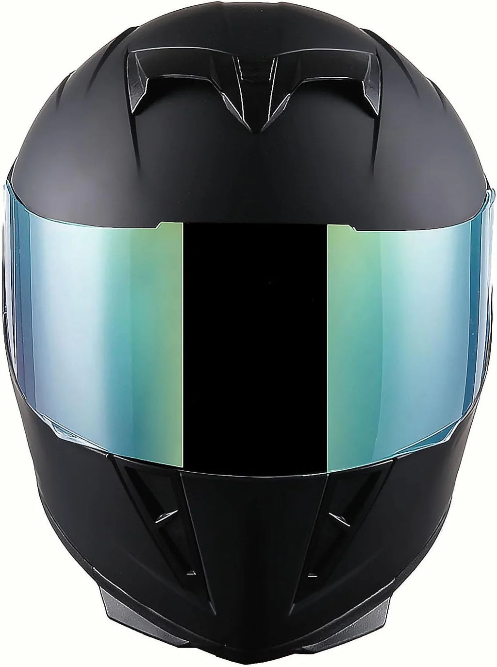 Full Face Motorcycle Helmet Matt Black Large B3889