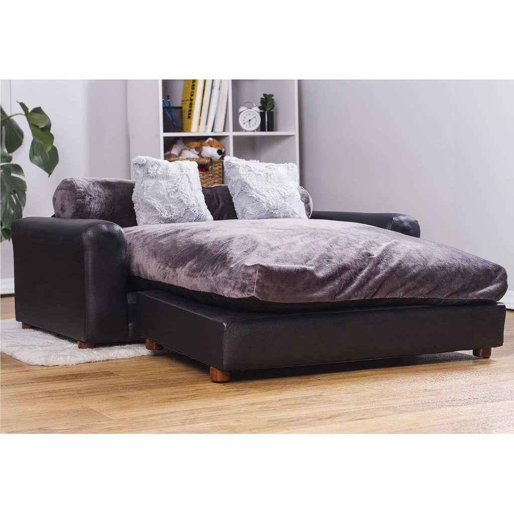 Leatherette Pets Sofa D373