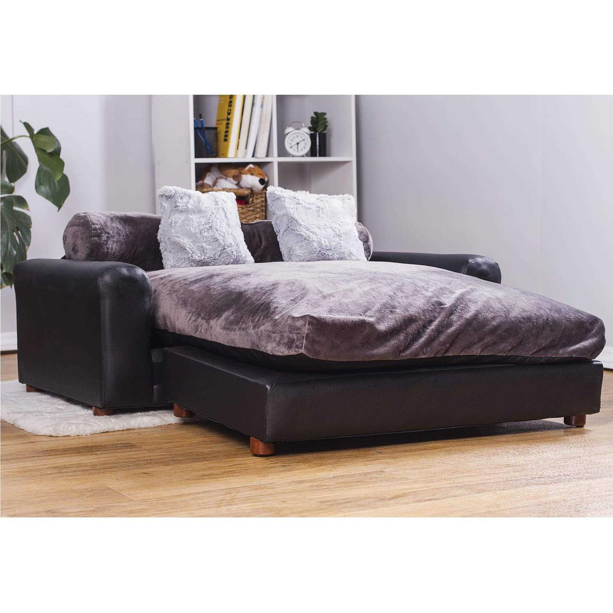 Leatherette Pets Sofa D373