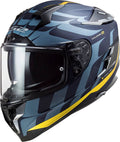 Blue-Yellow Carbon Helmet H652802