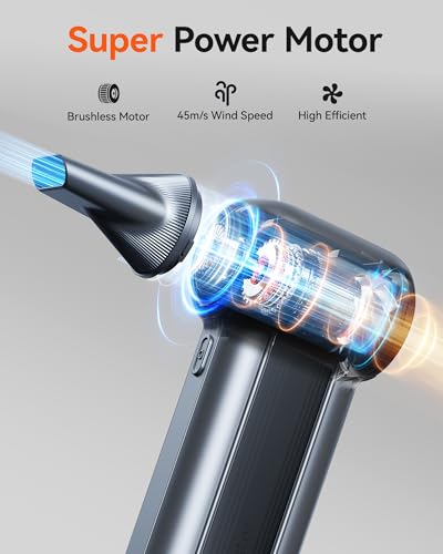 Cordless Electric Air Duster 150000RPM 3-Gear Adjustable G163