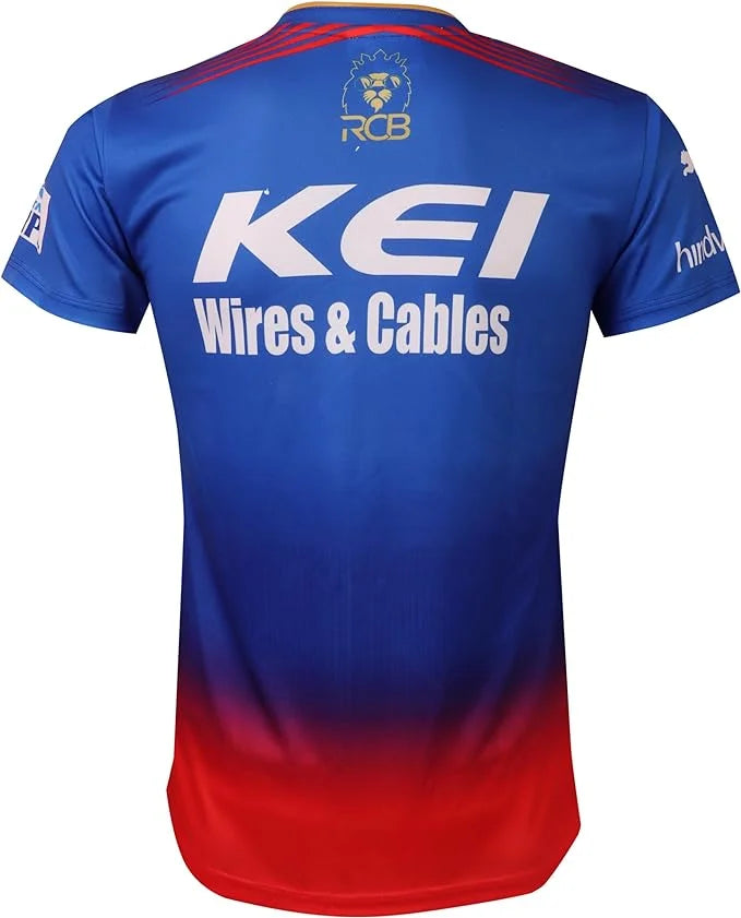 RCB VIRAT 18 Men's Cricket Jersey Half-Sleeve H56936