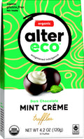 Mint Creme Organic Chocolate Truffles 10 Ct. Pack Of 8 Y632