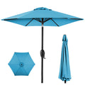 7.5ft Heavy-Duty Outdoor Patio Umbrella A608102