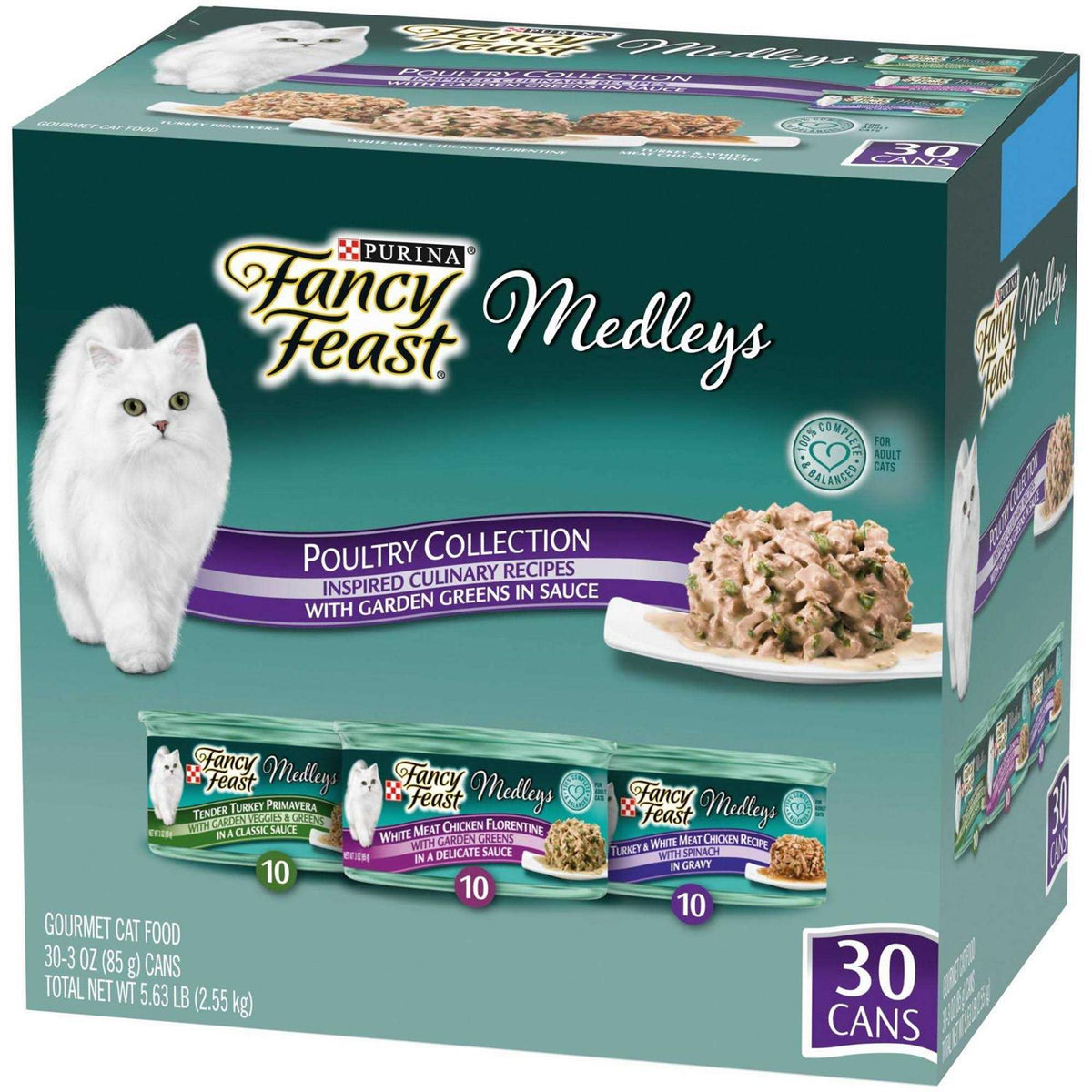 Wet Cat Food Variety Pack in Sauce W120549