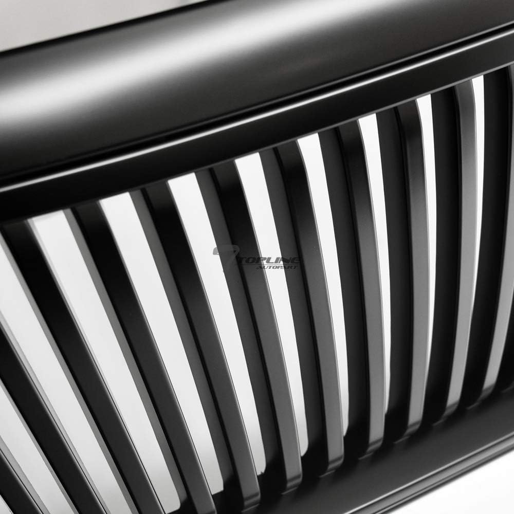 Matte Black Vertical Front Grille R31724