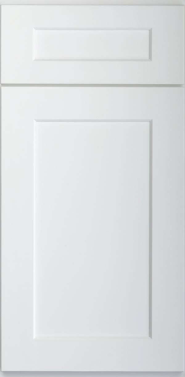White 1 Door 3 Shelves Wall Cabinet High-Density Fiberboard K891