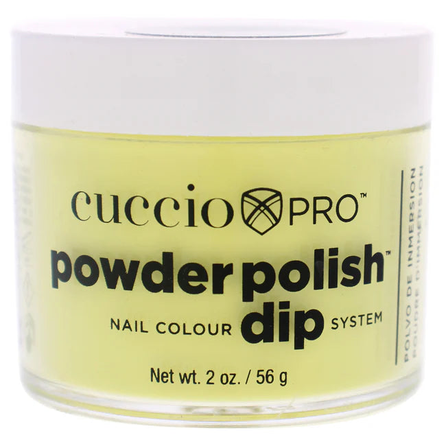 1.6 oz Bright Neon Yellow Nail Powder S2178
