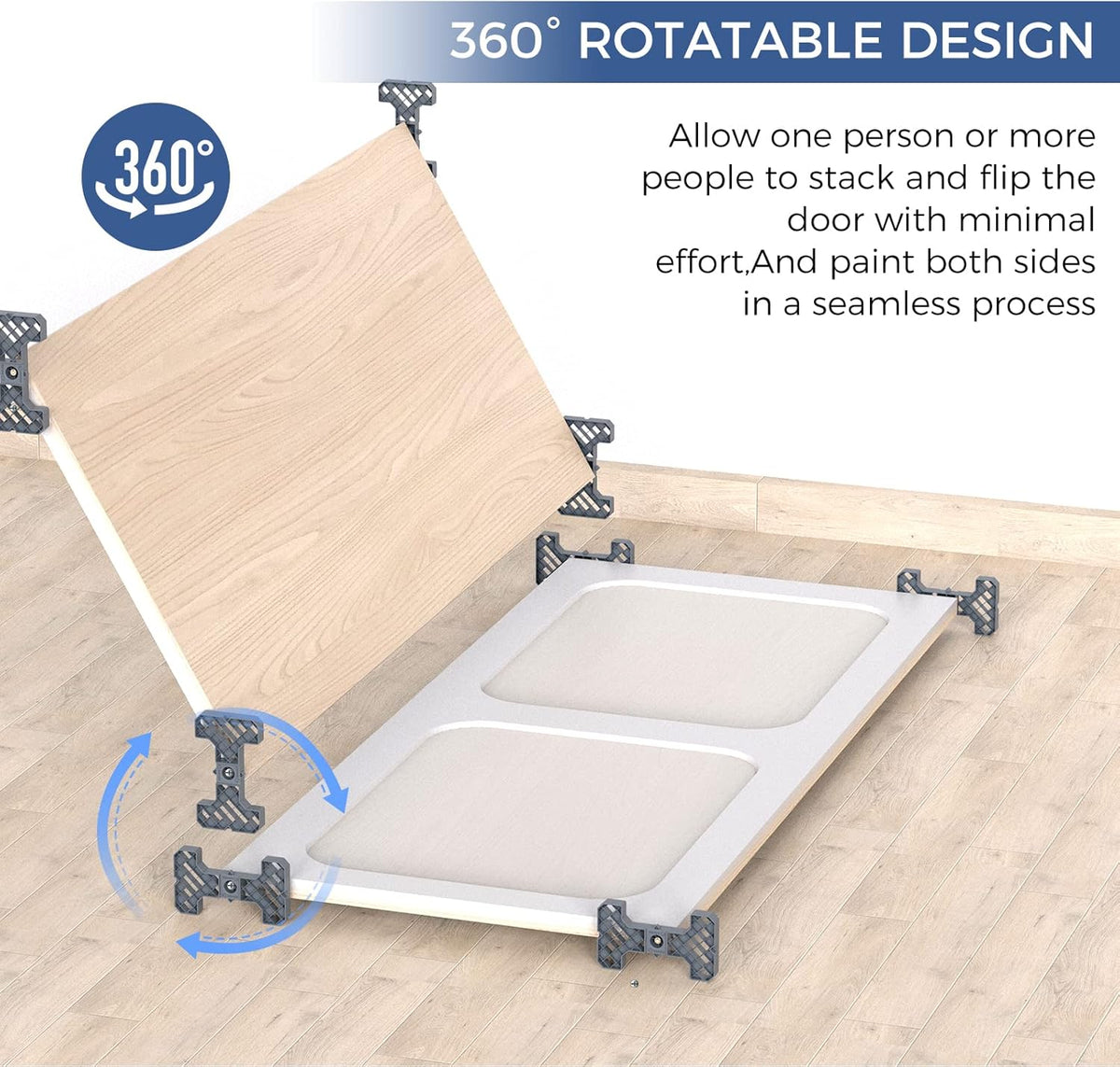 Paint Racks for Cabinet Doors, Pack of 12 Y516