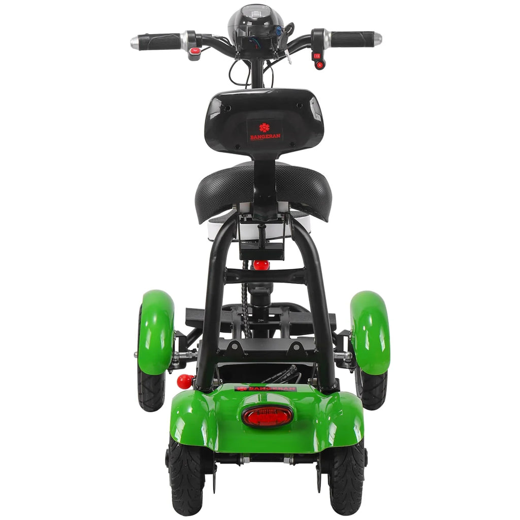Blue 4 Wheel Foldable Electric Mobility Scooter Y849038
