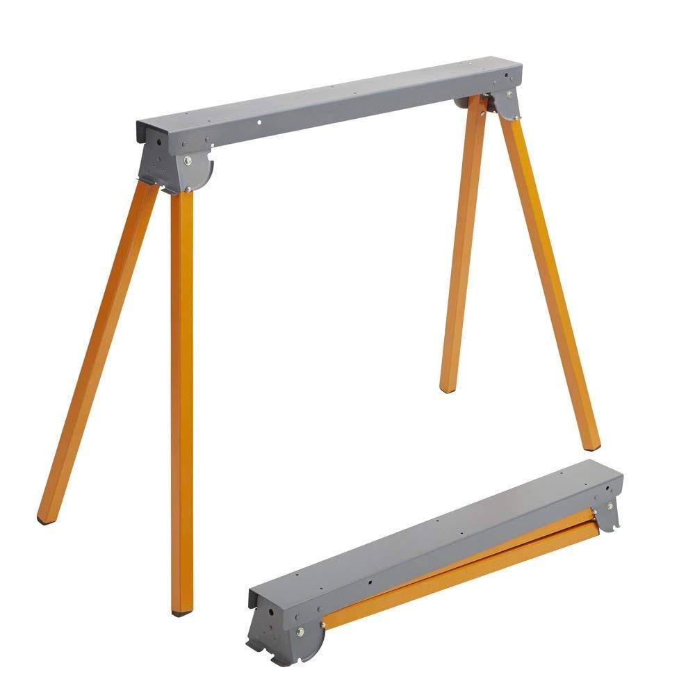 Folding Sawhorse Pair, 33-inch Tall N5409