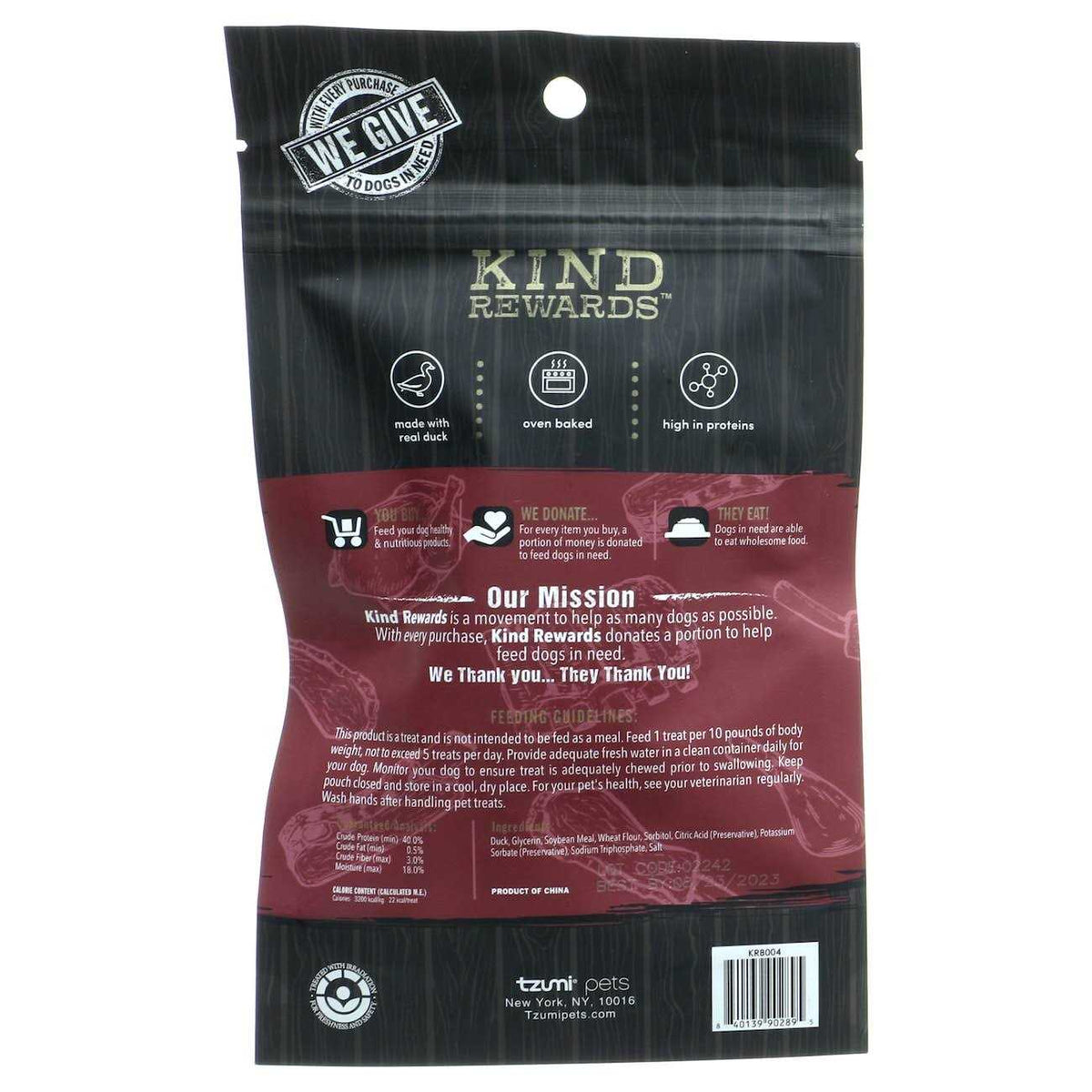 Duck Jerky Dog Treat Q7123