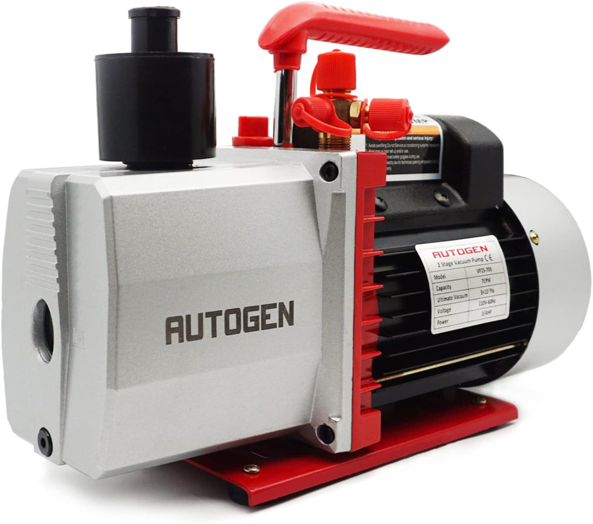 2-Stage Air Vacuum Pump 7CFM 0.3 Pa P69096