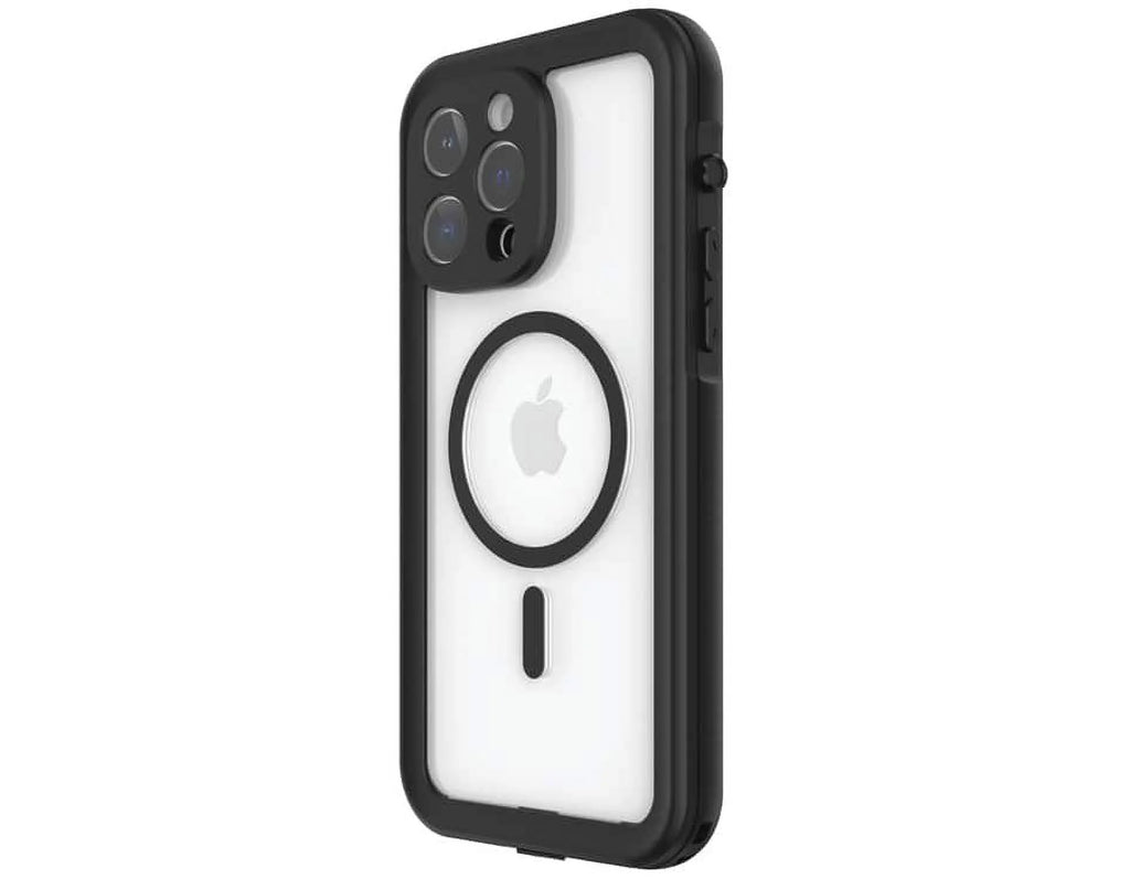 Waterproof Case with Magsafe for iPhone 14 Pro Max Clear / Black R2875