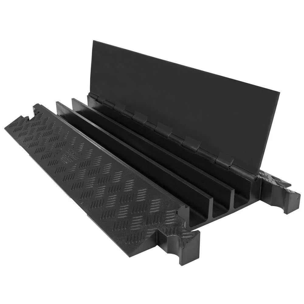 Black 3 Channel Cable Protector F967558