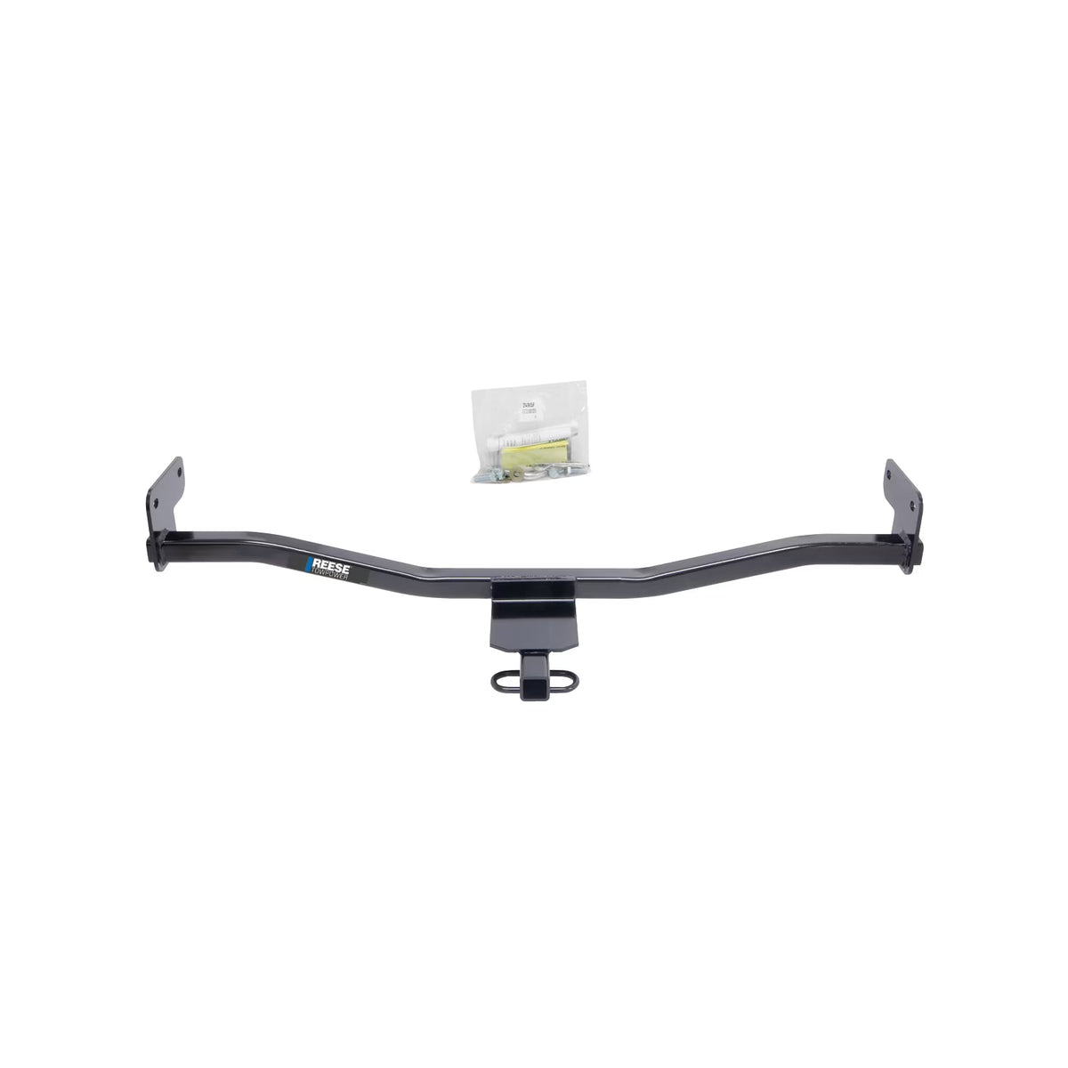 Class 1 Trailer Hitch, 1-1/4 Inch Square Receiver, Black P935