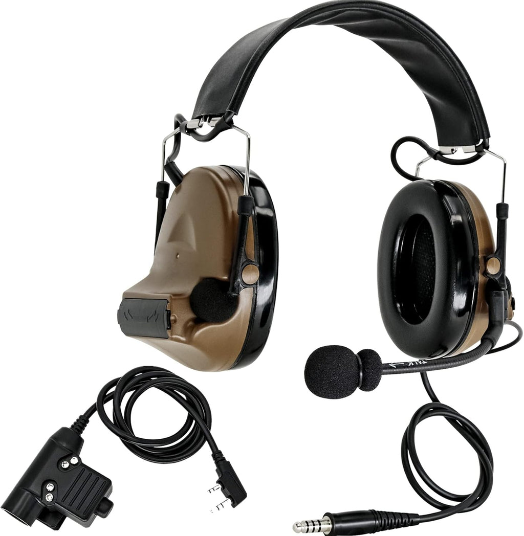 Tactical Headset Hunting & Shooting Earmuffs T812923