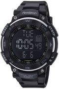Black Digital Chronograph Watch D346032
